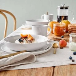 Assiettes Creuses NATIVE (lot De 4) 24 Assiettes Creuses NATIVE (lot De 4) -Produits Menagers 1000331183 220218 021 MOOD DETAILS P000000001000331183 mood