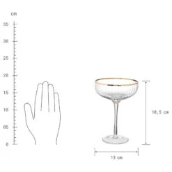 Coupe De Champagne GOLDEN TWENTIES -Produits Menagers 1000333326 231019 500 SKETCH DETAILS P000000001000333326 sketch