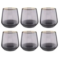 Verres TOUCH OF GOLD (lot De 6) -Produits Menagers 1000333390 220218 010 IMAGE P000000001000333390