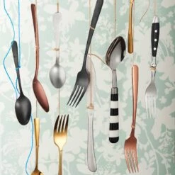 Couverts QUEENS (4 éléments) -Produits Menagers 1000337767 220225 021 MOOD DETAILS P000000001000337767 mood