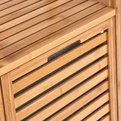 Étagère Avec Panier à Linge BIG BAMBOO 21 Étagère Avec Panier à Linge BIG BAMBOO -Produits Menagers 1000337919 220301 071 DETAILS P000000001000337919