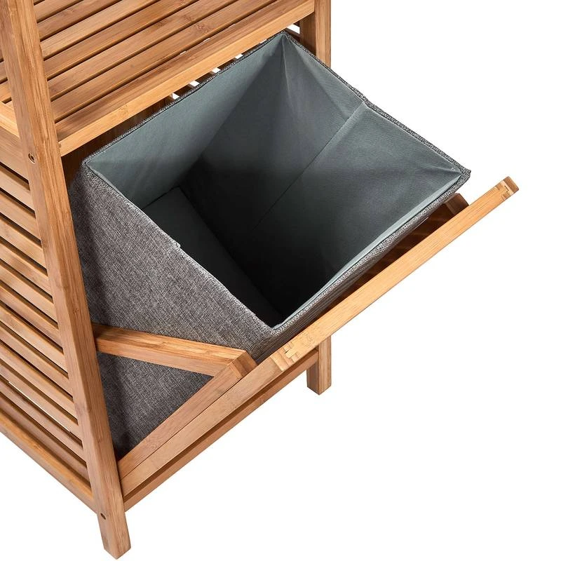 Étagère Avec Panier à Linge BIG BAMBOO 12 Étagère Avec Panier à Linge BIG BAMBOO – Image 10