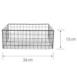 Panier De Rangement DEPOSIT -Produits Menagers 1000337987 220301 500 SKETCH DETAILS P000000001000337987 sketch