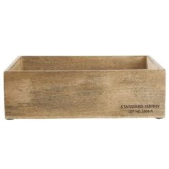 Caisse En Bois STANDARD SUPPLY IV -Produits Menagers 1000337997 220301 030 DETAILS P000000001000337997