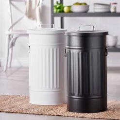 Poubelle Oskar ZINC -Produits Menagers 1000338034 220301 021 MOOD DETAILS P000000001000338034 mood