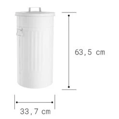 Poubelle Oskar ZINC -Produits Menagers 1000338043 220301 500 SKETCH DETAILS P000000001000338043 sketch