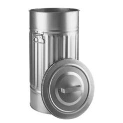 Poubelle Oskar ZINC -Produits Menagers 1000338081 220301 030 DETAILS P000000001000338081