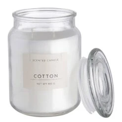 Bougie Parfumée Cotton SCENTED CANDLE -Produits Menagers 1000338541 220310 040 DETAILS P000000001000338541