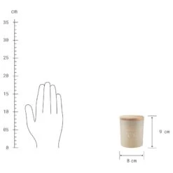 Bougie Parfumée Vanilla HOME& SOUL -Produits Menagers 1000338586 230822 500 SKETCH DETAILS P000000001000338586 sketch