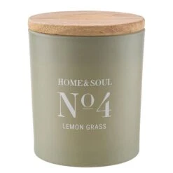 Bougie Parfumée Lemon HOME & SOUL -Produits Menagers 1000338587 230822 030 DETAILS P000000001000338587
