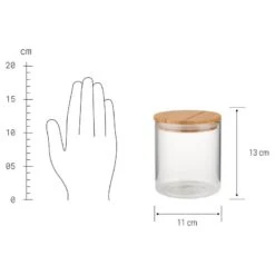 Pots WOODLOCK (lot De 4) -Produits Menagers 1000338721 220721 500 SKETCH DETAILS P000000001000338721 sketch