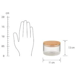 Pots WOODLOCK II (lot De 4) -Produits Menagers 1000338724 220721 503 SKETCH DETAILS P000000001000338724 sketch