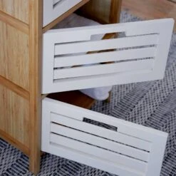 Étagère De Salle De Bain WHITE SANDS -Produits Menagers 1000343922 220406 022 MOOD DETAILS P000000001000343922 mood