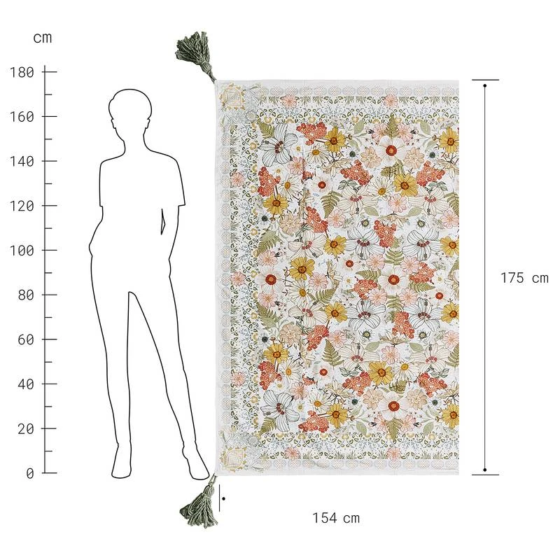 Nappe De Pique-nique BETWEEN FLOWERS 14 Nappe De Pique-nique BETWEEN FLOWERS – Image 12