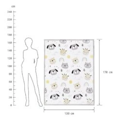 Plaid TINY TOWN 17 Plaid TINY TOWN -Produits Menagers 1000399771 230727 500 SKETCH DETAILS P000000001000399771 sketch