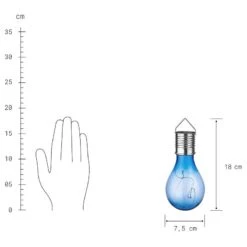 Ampoules Solaires SUNLIGHT - Lot De 4 22 Ampoules Solaires SUNLIGHT - Lot De 4 -Produits Menagers 1000404850 230915 500 SKETCH DETAILS P000000001000404850 sketch
