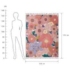 Plaid FIORE -Produits Menagers 1000405881 230919 500 SKETCH DETAILS P000000001000405881 sketch