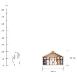 Crèche Avec Personnages X-MAS - 9 élém. -Produits Menagers 1000405933 230921 500 SKETCH DETAILS P000000001000405933 sketch