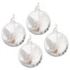 Boules De Noël HANG ON Fleurs - Lot De 4 -Produits Menagers 1000405966 230922 010 IMAGE P000000001000405966