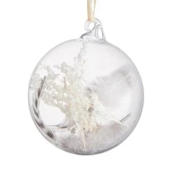 Boules De Noël HANG ON Fleurs - Lot De 4 -Produits Menagers 1000405966 230922 040 DETAILS P000000001000405966