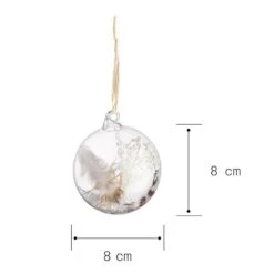 Boules De Noël HANG ON Fleurs - Lot De 4 -Produits Menagers 1000405966 230922 500 SKETCH DETAILS P000000001000405966 sketch