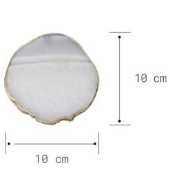 Sous-verres En Quartz CRYSTAL - 4 élém. -Produits Menagers 1000406174 230927 500 SKETCH DETAILS P000000001000406174 sketch